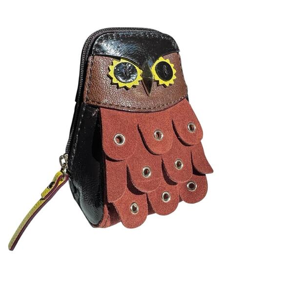 kate spade Handbags - Kate Spade - Coin Purse, Minerva Owl Mini Bag, suede and patent leather